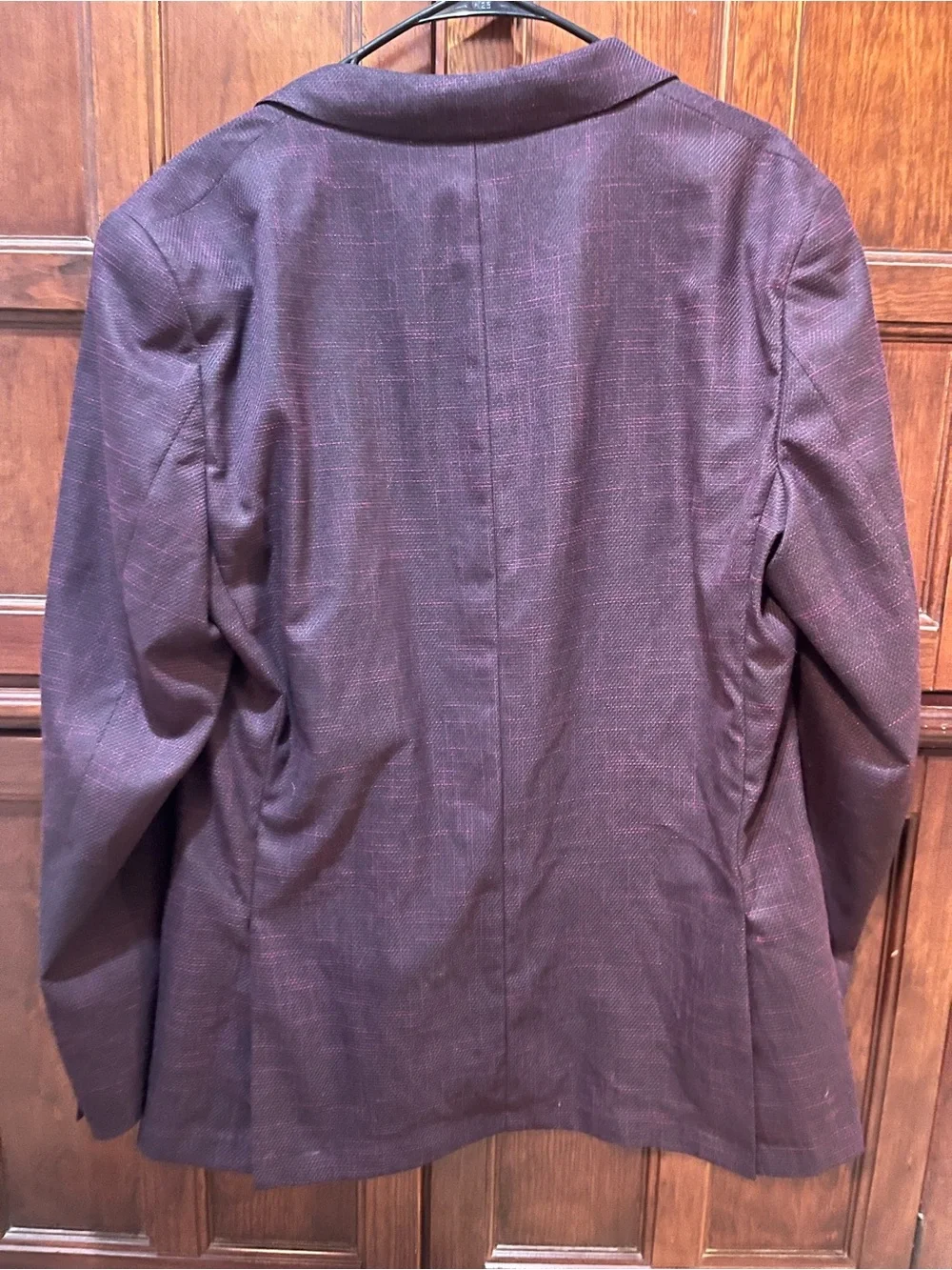 Men's Maroon Blazer 44L the Savile Row Company Shoreditch butterfly lining